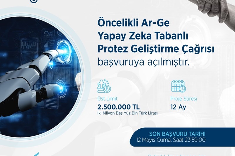 TÜSEB Öncelikli Ar-Ge Çağrıları Açılmıştır.